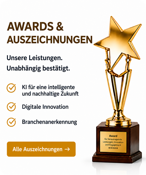 Awards & Auszeichnungen ab 2025