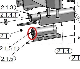 Winkelstück komplett ZB ZBV (1 Stück von 1) 32085  - AVOLA Ersatzteile