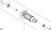 IQ POWER TOOLS Ersatzteile - Armature Assembly für...
