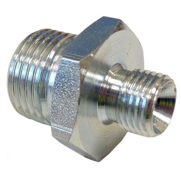 NORTON CLIPPER Ersatzteile - DOPPELNIPPEL 1/4"M-1/2"M MESSING C99 Nr. 310006886