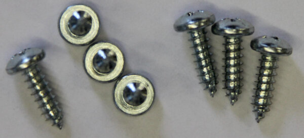 Linsen-Blechschraube DIN 7981, M4,8 x 16, FORM C, verzinkt 20030009 - PROBST Ersatzteile