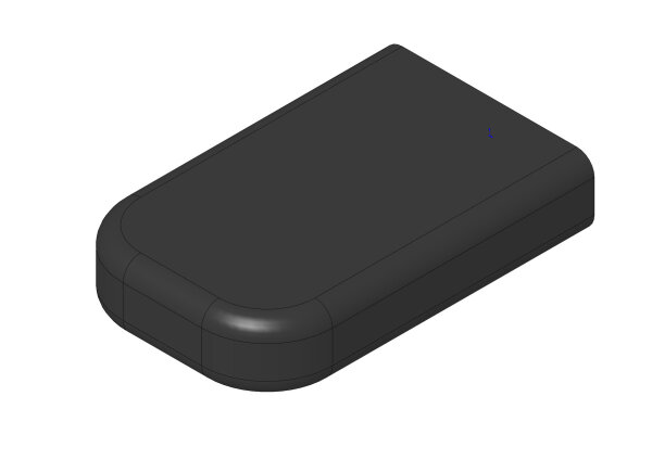 Abschlußkappe schwarz PVC 15 x 3 x 30 lang, s=1,6mm 70° Shore A 21070142 - PROBST Ersatzteile
