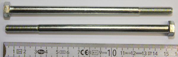 Sechskantschraube DIN 931 / ISO 4014 M8 x 150 - 8.8 verzinkt 20000360 - PROBST Ersatzteile