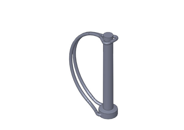 Rohrklappstecker 8 mm, B=70, C=35 20540040 - PROBST Ersatzteile