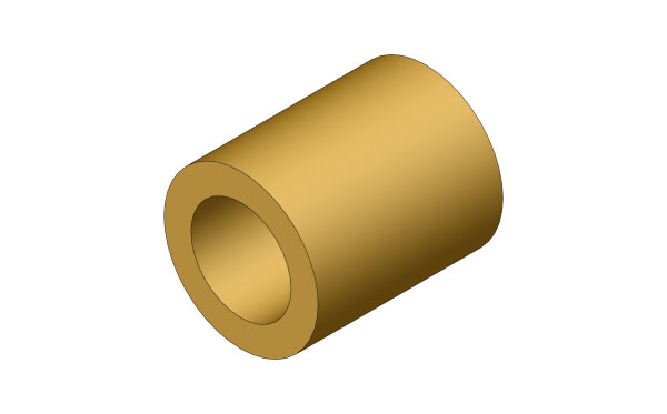 Distanzhülse Dm20 x3,5 x 24 mm mit beidseitiger Fase 0,5 x45 S235JRG2 33100183 - PROBST Ersatzteile