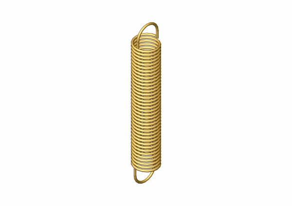 Zugfeder 1,25 x 13,7 x 65,2 vorverzinkt für MG (Z-106i-Zn) 21710011 - PROBST Ersatzteile