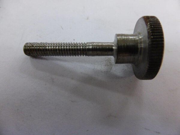 Rändelschraube M4 x 25, DIN 464, Farbe: sw (für BE-Sprint) 20090038 - PROBST Ersatzteile