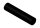PROBST Ersatzteile PVC-Handgriff Ø 31 mm - 155 mm lang einseitig offen, ca. 60 Shore raue Oberfläche, schwarz 21600061