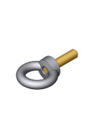 Ringschraube DIN 580 M10 x 35 - C15 - 4.8 verzinkt...
