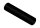 PVC-Handgriff Ø 31 mm - 150 mm lang beidseitig offen, ca. 60 Shore raue Oberfläche, schwarz 21600060 - PROBST Ersatzteile