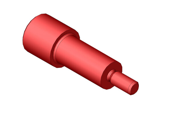 Bolzen zu Federriegel S22, 72 mm lg. Rohmat.11SMnPb30+C 30360002 - PROBST Ersatzteile