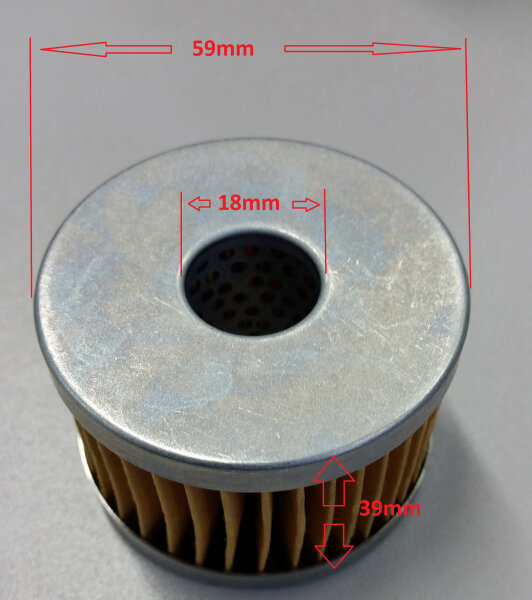 Luftfilterpatrone Mi croTop C64-3 für Pumpe SH 1000/1500/2500 eW 25000010 - PROBST Ersatzteile