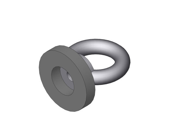 Ringmutter für TAK Klemmverstellung verz., best. aus: M10 DIN 982 und Scheibe 41000101 - PROBST Ersatzteile