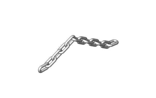 Rundstahlkette 8x31 RUD 40C-G, 200 STR., A12, GLD = 372 mm (EBM) 21000088 - PROBST Ersatzteile