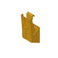 Spannverschluss für HE/EP 250, 34 x 77 mm Stahl,...