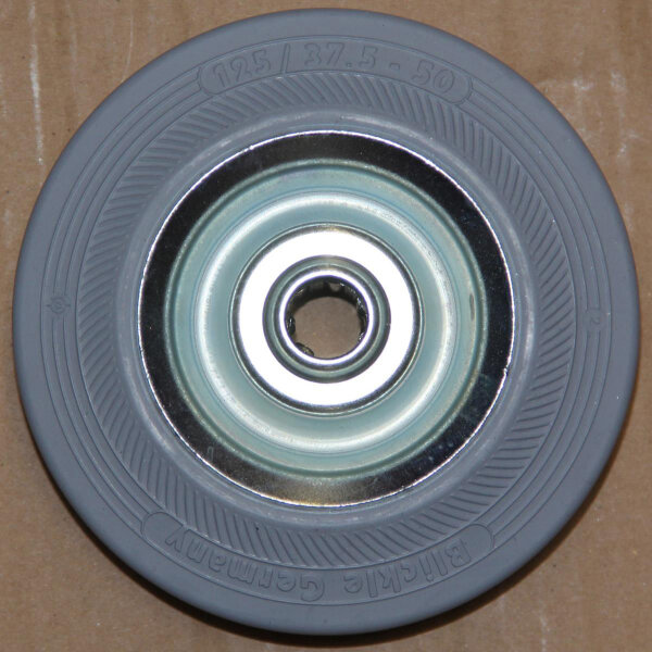 PROBST Ersatzteile Vollgummirad 125-37, 5 - 50 - 15R, graue Reifen  21820008