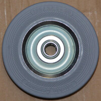 Vollgummirad 125-37, 5 - 50 - 15R, graue Reifen 21820008...
