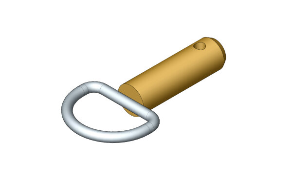 Bolzen mit Halbring BH16053 Ø16 Lochabst. 43 L=53 Bohr. Ø5,5 VRB-1 30320002 - PROBST Ersatzteile
