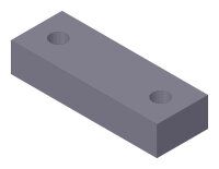 PE-Auflage für Aufhängung an HVZ - ECO (20 x 35...