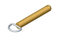 Bolzen mit Halbring BH20140 Ø20 Lochabst. 130...