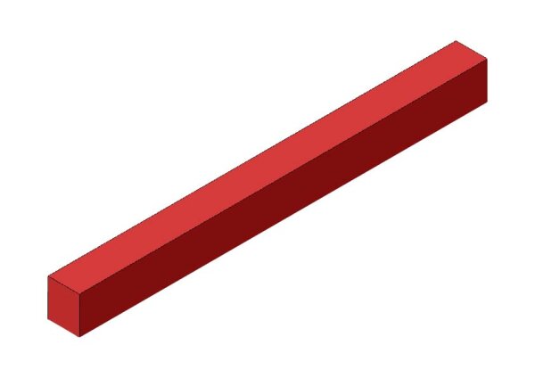 Schwammgummi ROT 30 x 25 mm Lieferlänge 1200 mm 42100024 - PROBST Ersatzteile