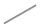PROBST Ersatzteile Dreikantmesser Länge 430 mm C45 (durchgehärtet)  33000030