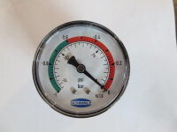Vakuum-Manometer VAM 63/1 H rot-grün für SH...