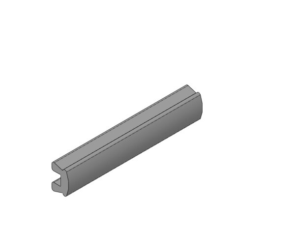 Profil-Gummi-Leiste (GRAU) 420 mm 36370007 - PROBST Ersatzteile