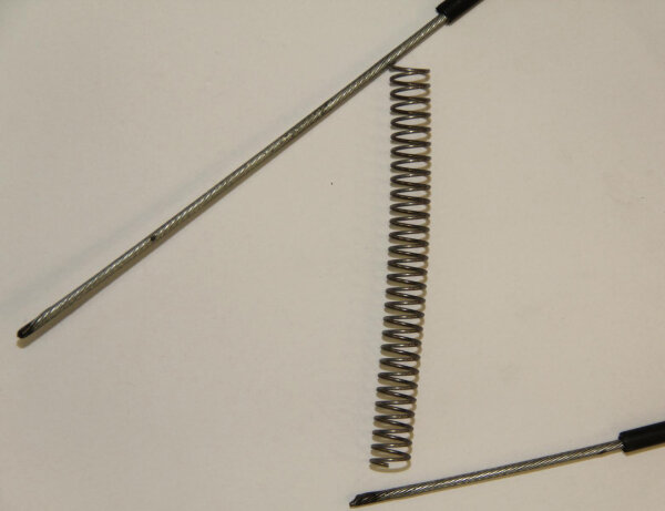 Handbremsseilzug für VM 204 für Hinter- achse mit Umlenkroll e, ZNr. VM204-4108 26090004 - PROBST Ersatzteile