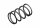 Druckfeder 1,60 x 18,60 x 34 x 3,5 x D 21700011 - PROBST Ersatzteile