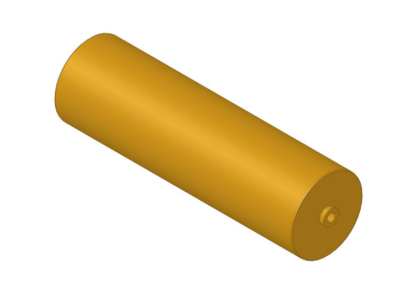 Tragrolle Typ 89/20 K x 300 verzinkt., 2x Innen-Gew M12 21810001 - PROBST Ersatzteile