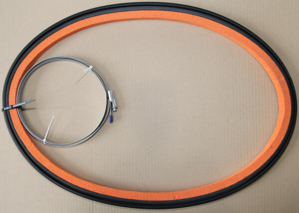 VS-ED-SPS-120/140-70/30 Dichtring für VS-SPS-120/140 mit Spannband und Schloss, für SPEEDY 42710030 - PROBST Ersatzteile