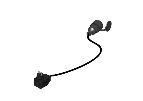 Stecker mit Kupplung und Kabel QUICKJET kompl. 42420015 - PROBST Ersatzteile