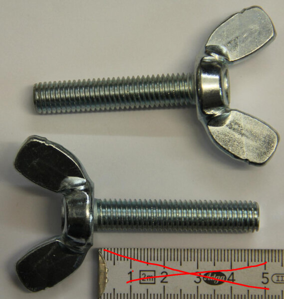 Flügelschrauben (GT) DIN 316 - M10x50 verzinkt 20060004 - PROBST Ersatzteile