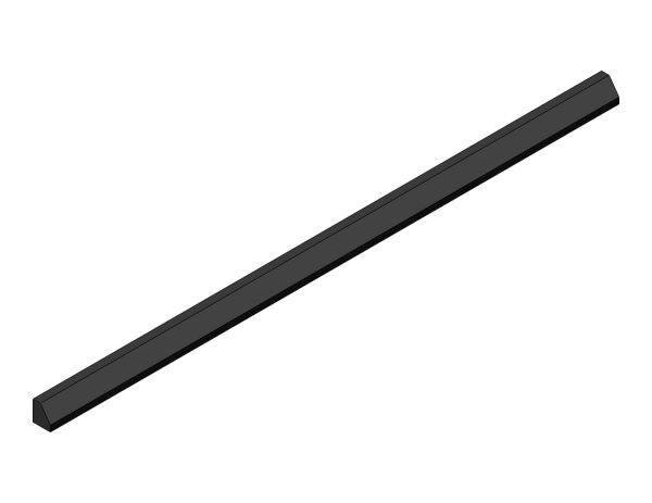 GMT Gummischienen 40 x35x1140mm (schräg) 6xGew. M8 n. Z-Nr L243-41 36320127 - PROBST Ersatzteile
