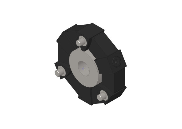 CentaFlex-A-Kupplung für Hydrostat V-450 16/32 mit 15 Zähnen Größe 8, Shore 60, schraubbar 22020037 - PROBST Ersatzteile