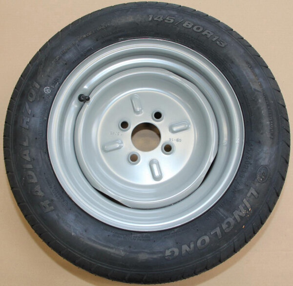 Rad groß, kompl. zu PW III, 145/70 R13 Sonderausführung 21850020 - PROBST Ersatzteile
