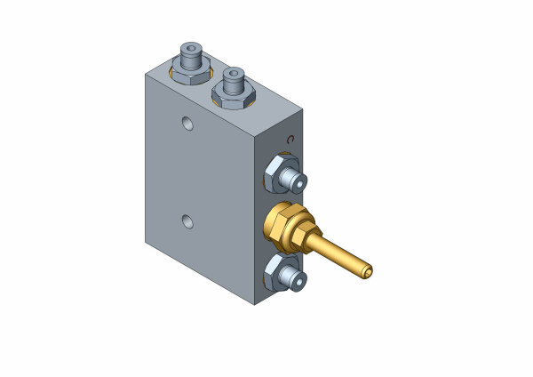 Ventilblock best. aus hydraulisch entsperrbarem Rückschlagventil mit DBV 22040015 - PROBST Ersatzteile