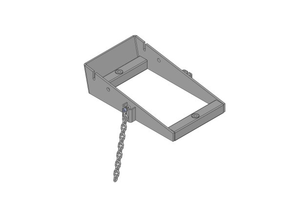 PROBST Ersatzteile nachrüstbares Kettenfach für Steinmagnet SM-400 inkl. Kette 42720348