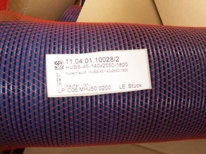 Ersatzhubschlauch fü r JM/BV, 2,5 m lang, Durchm. 140 mm 25270003 - PROBST Ersatzteile