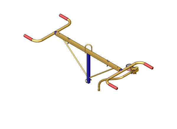 Handtragegriff HTG II kompl. (2-Mann-Tragegriff+Tragkreuz) für Mikro Jumbo MJ 42700002 - PROBST Ersatzteile