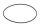 HUSQVARNA Construction Ersatzteil O-RING 110,7X1,78 I 574452901